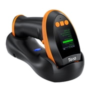 Tera 3-in-1 Wireless 2D QR Barcode Scanner with LED Display, HW0009