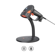 Tera Laser 1D USB Wired Barcode Scanner with Adjustable Stand Model 6900