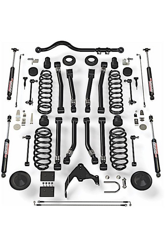4 Lift Suspension System with 8 Alpine Flexarms and 9550 VSS Shocks - 1451401