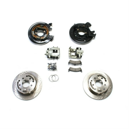 TeraFlex 4354420 Brake Conversion Kit (91-06 Jeep Rear Disc)