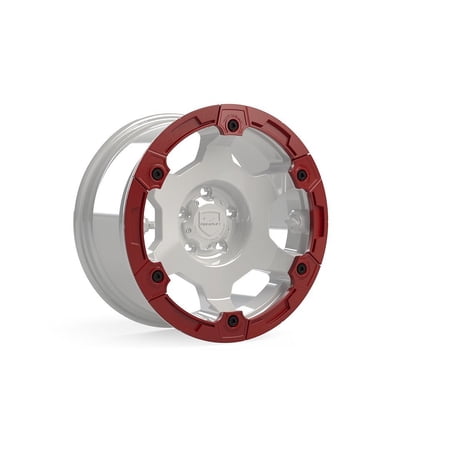 TeraFlex Nomad Split Rash Ring Kit with Hardware (Red) - 1056014