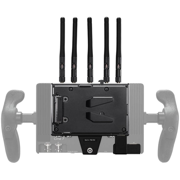 Teradek Bolt 6 750 Receiver Monitor Module for SmallHD Smart 7 Monitors, V-Mount, 750' Range