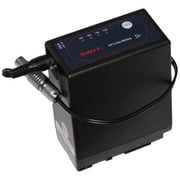 Teradek Replacement Panasonic VW-VGB6 Battery with 10 Barrel Adapter to 2-Pin Lemo Cable for Bond Cellular Solution