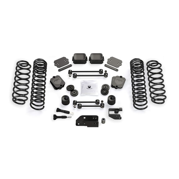 TeraFlex JLU 4-Door 3.5 Coil Spring Base Lift Kit - No Shock Absorbers