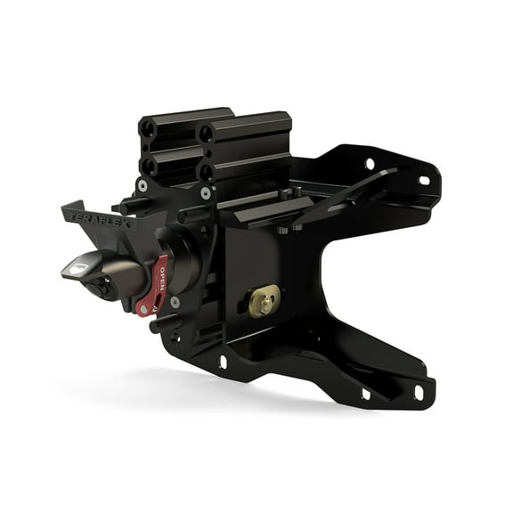 TeraFlex 4838910 JL/JLU Alpha HD Adjustable Spare Tire Mounting Kit Black