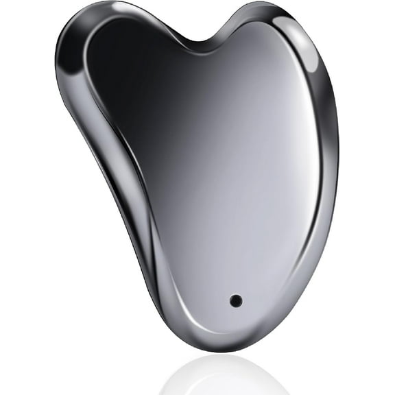 Terahertz Gua Sha Facial Tools Stone for Enhanced Lymphatic Drainage, Reduced Puffiness, Relieved Facial Tension – 100% Natural Terahertz Stone Gua Sha