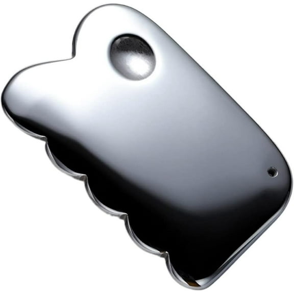 Terahertz Gua Sha Massage Tool Natural Guasha Stone Face Massager Scraper for Neck Body Scraping Spa Beauty Care 1Pcs (Color : 1)