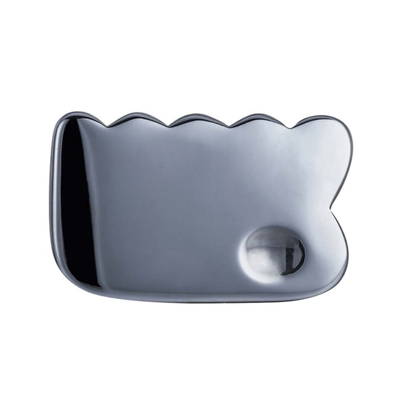 Terahertz Stone Gua Sha Scraping Tools Facial Massage Tools for Skin and Relaxation Massage Roller for Legs Facial Globes Face Roller Filler for Deep of Chaos Quartz Face Roller forehead Puffy Eyes