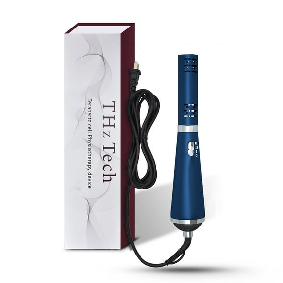 Terahertz (THz) Wand Device - Electric Heating Massage, Quantum Wellness Enhancer, Physiotherapy Plate for Body and Water Improvement Blue
