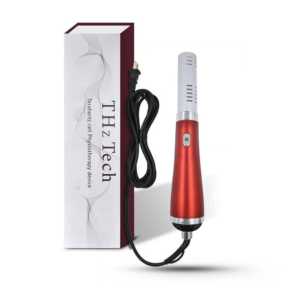Terahertz (THz) Wand Device - Electric Heating Massage, Quantum Wellness Enhancer, Physiotherapy Plate for Body and Water Red White