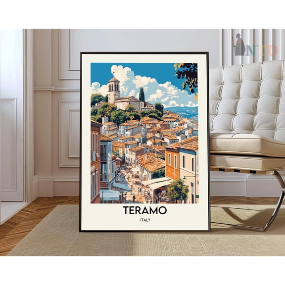 Teramo Abruzzo Italy Poster Unframed Paper Print