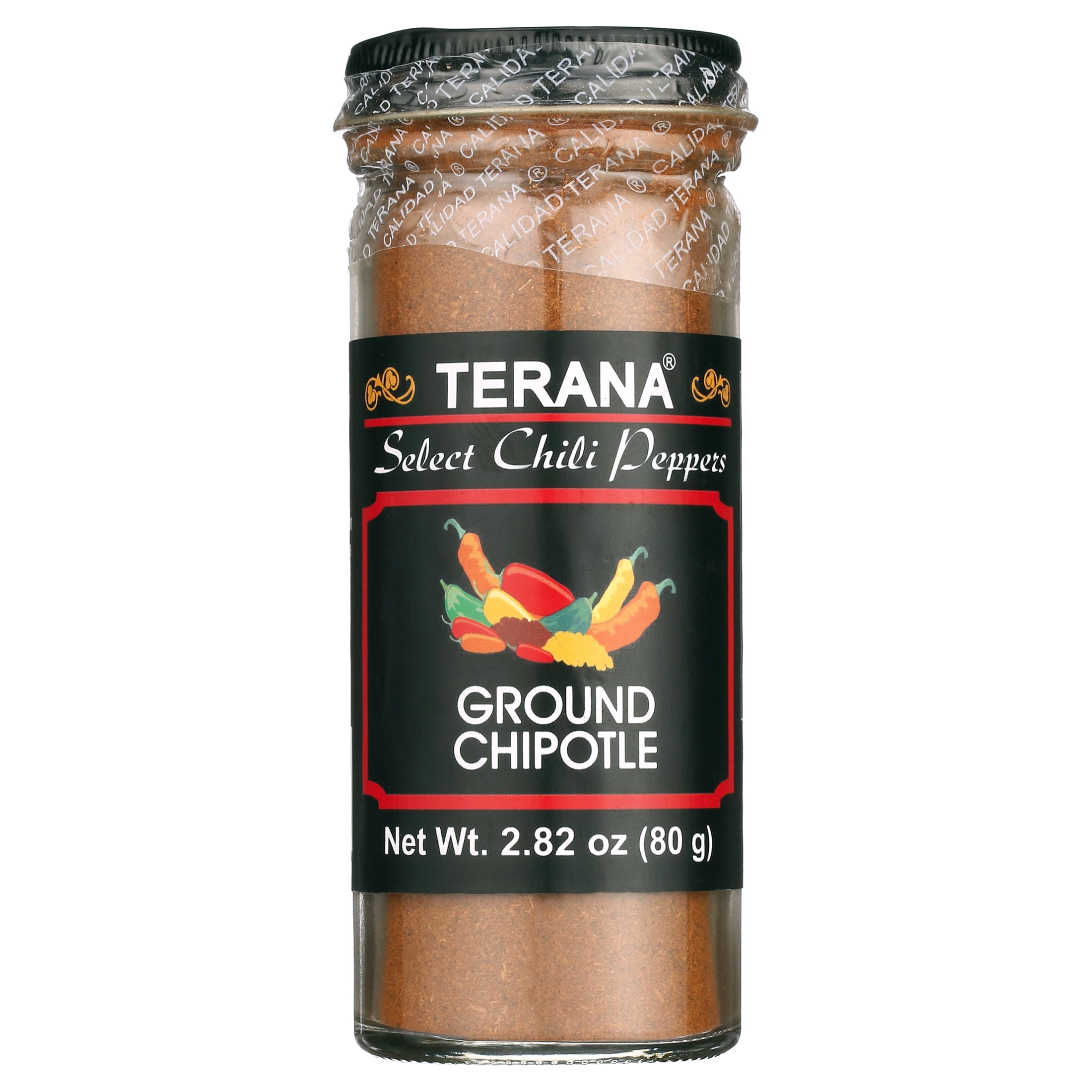Terana Select Chili Peppers Ground Chipotle, 2.82 oz