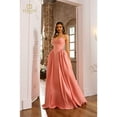 thumbnail image 1 of Terani Couture 251P4066 Strapless Embellished Ball Gown Prom 2026 and Formal Events Apricot light, creamy orange-pink 8, 1 of 1