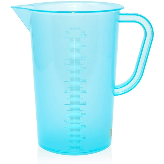 Terbold 1 Liter Measuring Pitcher Graduated (Blue)