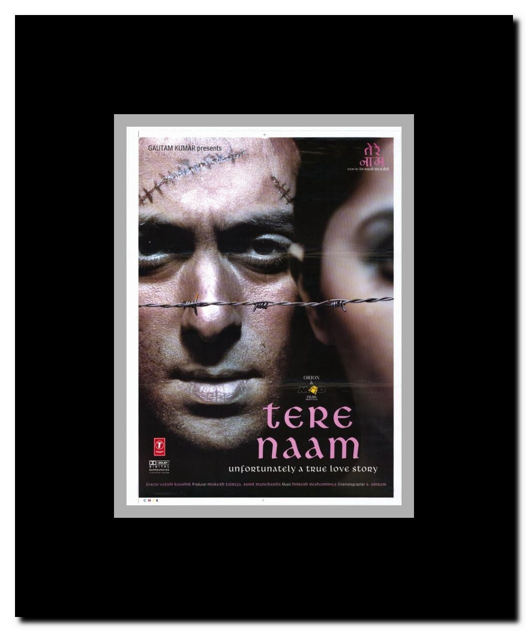 Tere Naam Framed Movie Poster