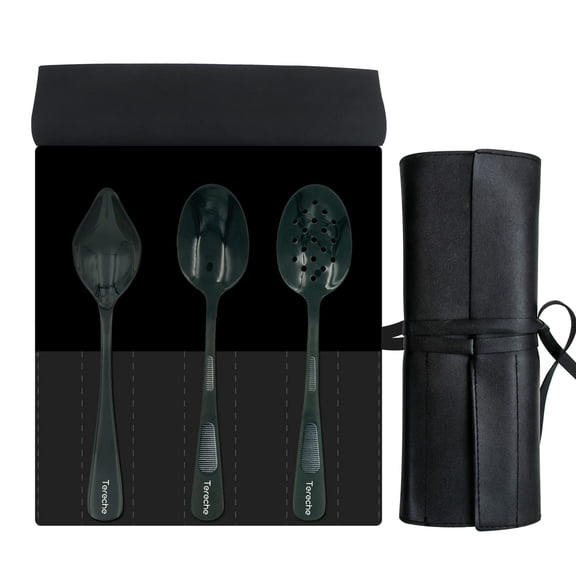 Tereche Plating Spoon Kit Culinary, Deluxe Plating Spoons Kit (3) Y101