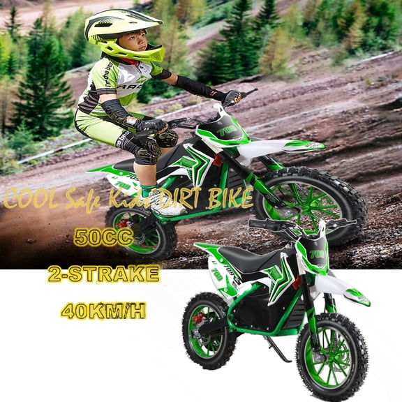 Tereitr Dirt Bike for Kids & Adult, 36V 7.5Ah Electric Motocross Bike, Off Road Mini Motorcycle, Electric Pocket Motorbike with Mechanical Disc Brakes, 15.5 mph Max Speed
