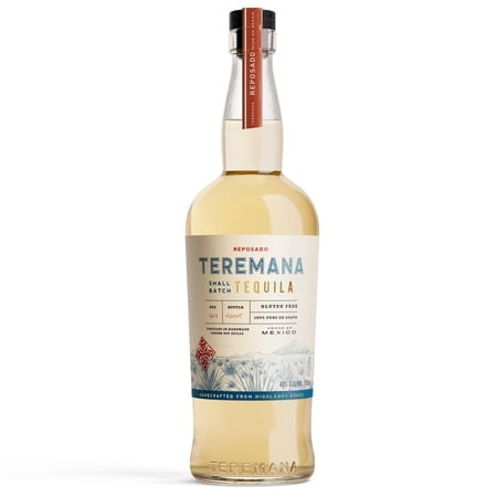 Teremana Reposado Small Batch Tequila, 750 ml Bottle, 40% ABV