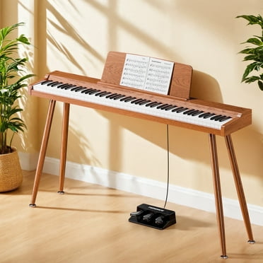 Sonart 88-Key Electronic Digital Piano, Full Size Weighted Keyboard ...