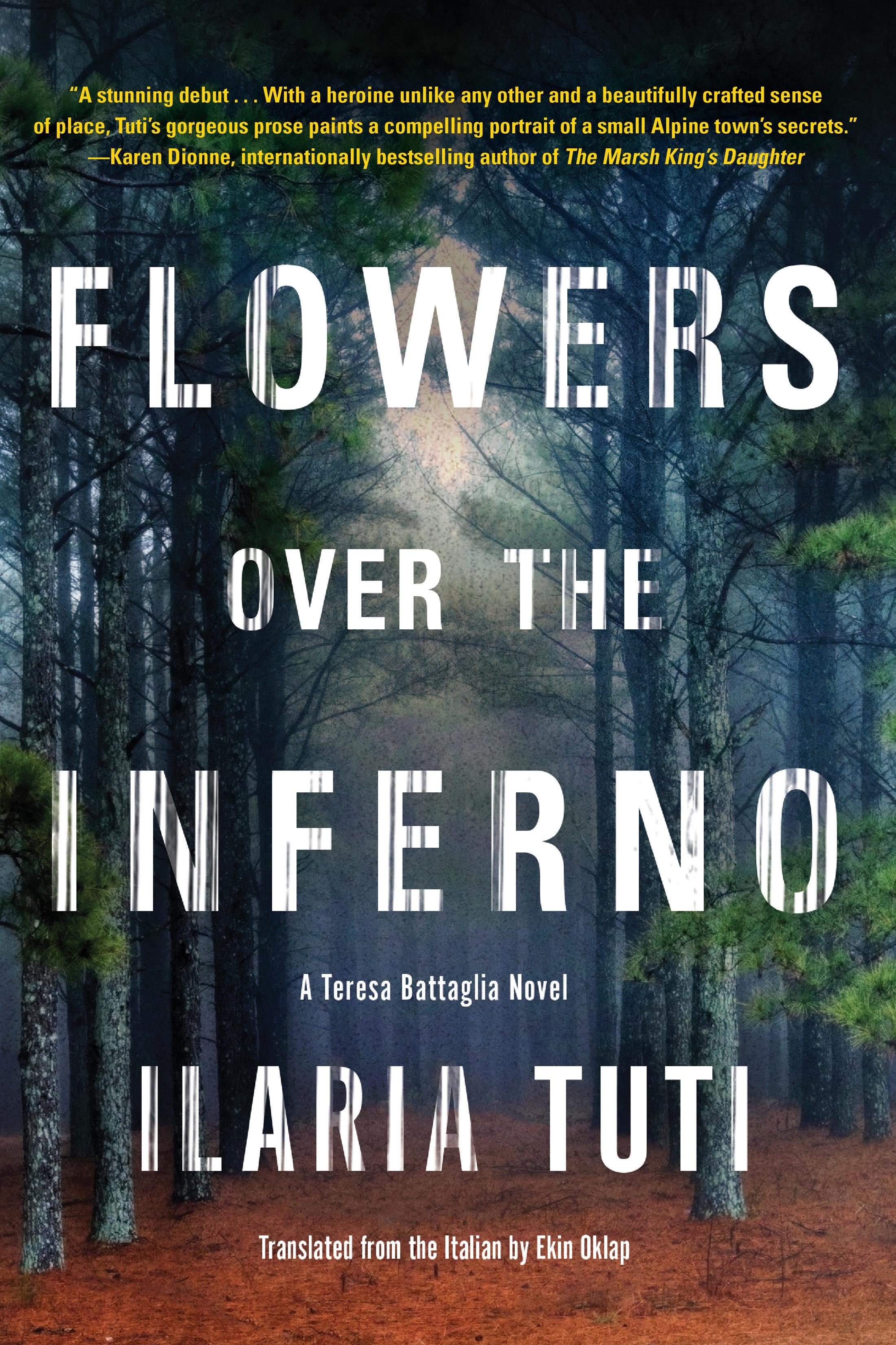 Teresa Battaglia Novel: Flowers Over the Inferno (Series #1) (Hardcover)