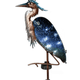 thumbnail image 1 of Teresa's Collections 41'' Heron Solar Garden Lights, Outdoor Metal Solar Garden Stake Lights for Patio Yard Decor, Garden Decor Gifts for Mom Grandma, 1 of 12