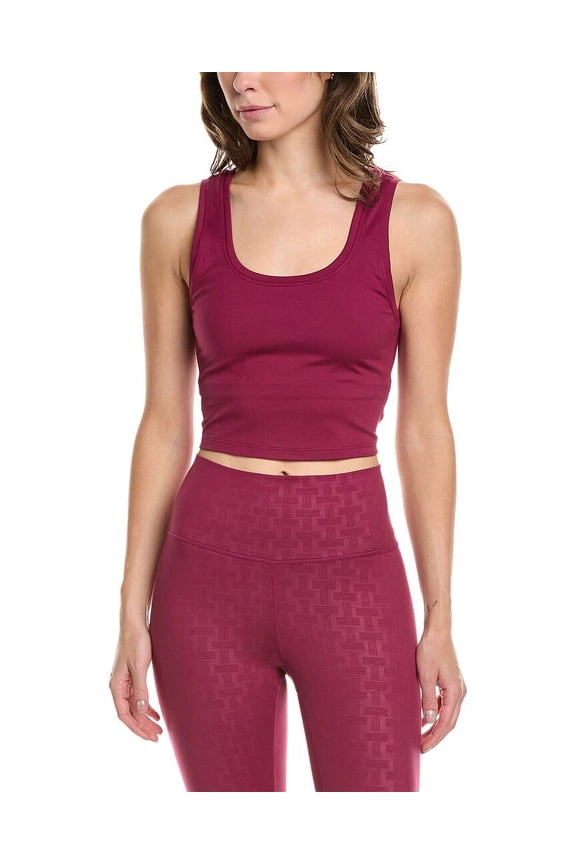 womens Crop Top, S, Black