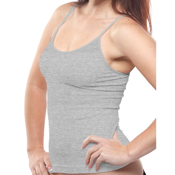 Teri Cotton Camisole with Shelf Bra
