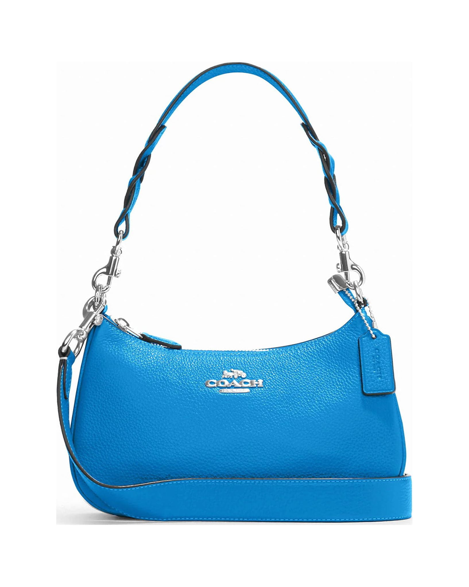 ★Coach★ terry shoulder bag CV937 SV/SV NWT COACH CV937 TERI SHOULDER BAG Crystal Silver | eBay