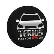 Terios Tire Cover 4WD 4x4 SUV Spare Wheel Protector forRAV4 Prado 14" 15" 16" 17"h