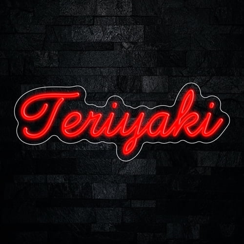 Teriyaki LED Neon Sign 22"L x 8"H #33468