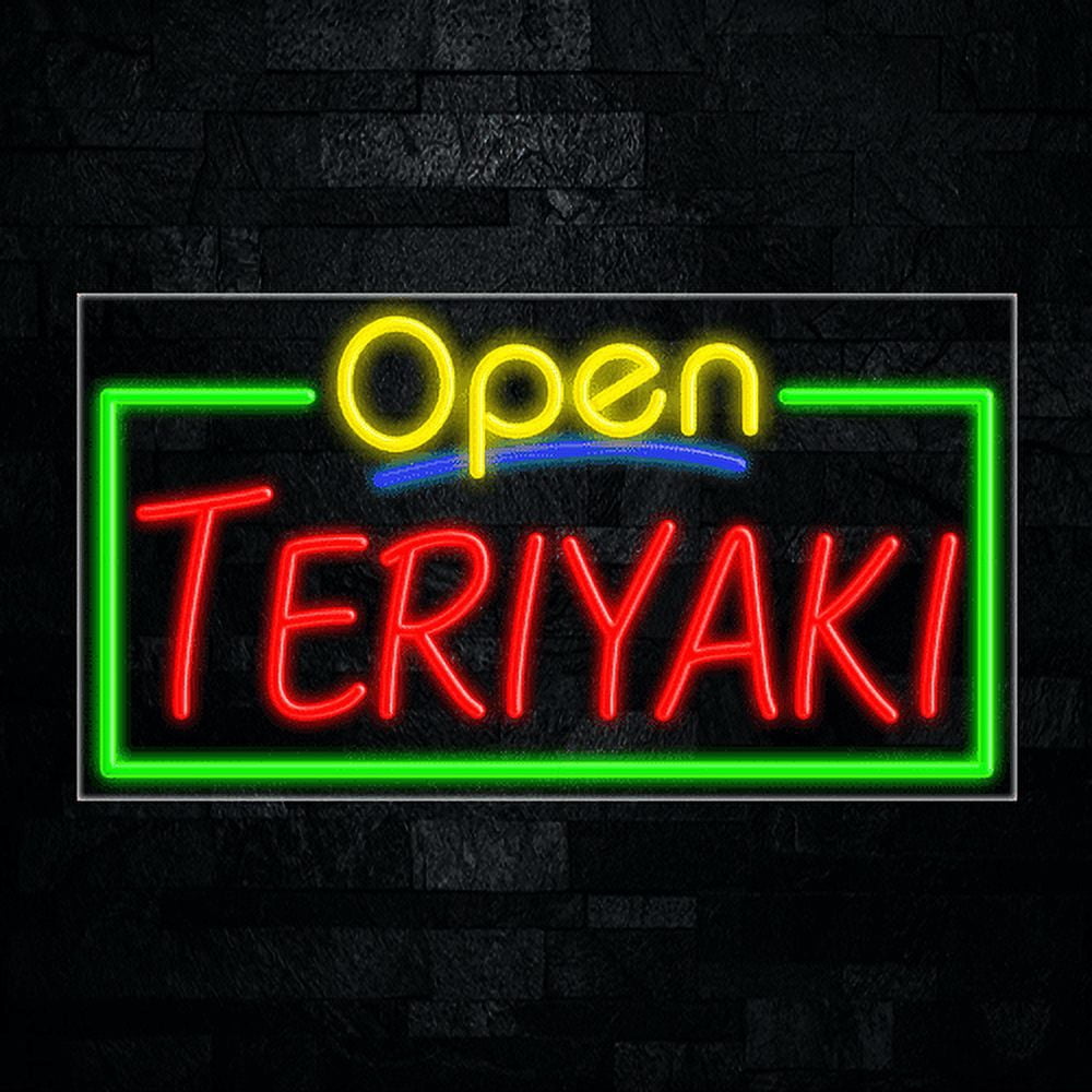 Teriyaki LED Neon Sign 33"L x 18"H #35586