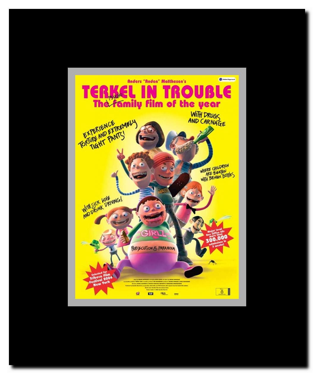 Terkel in Trouble Framed Movie Poster
