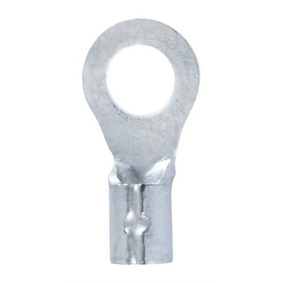 Jandorf 60967 Ring Terminal, 22 to 18 AWG Wire, #6 Stud, Copper Contact