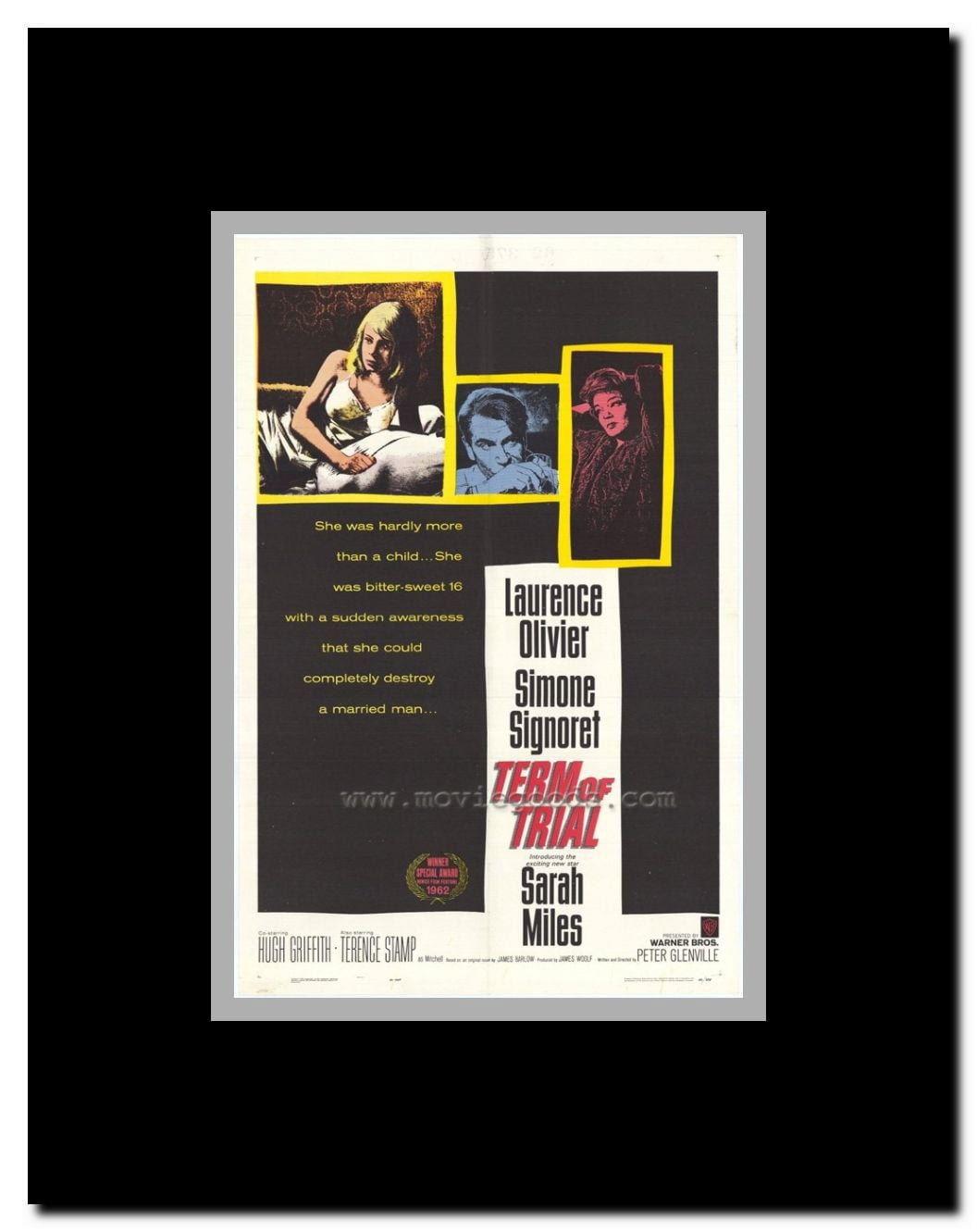 Term of Trial Framed Movie Poster