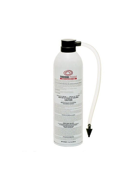 Foam Termiticide Insecticide - Kills Termites & Wood Damaging Insects - 20 oz Pressurized Can by BASF
