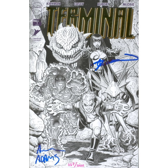 Terminal #1 Gold Foil Edition Signed/#d by Arthur Adams & Robert ...