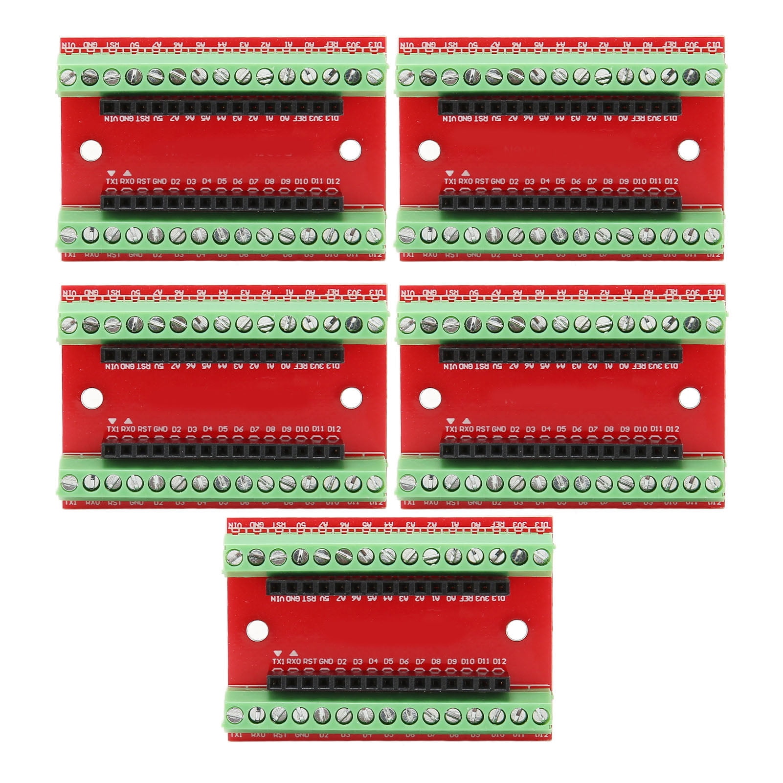Terminal Adapter Expansion Board, 5 Pieces Small Simple Expansion Board