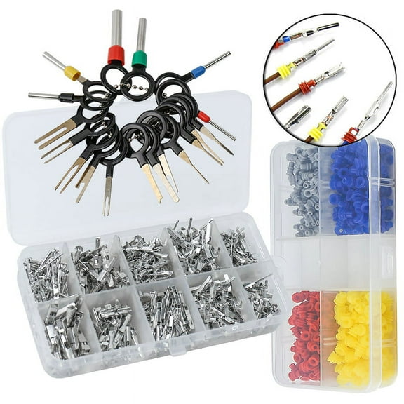 Terminal Automotive Connector Car Electrical Wire Removal Non-Insulated Plug Male Female Crimp Pins