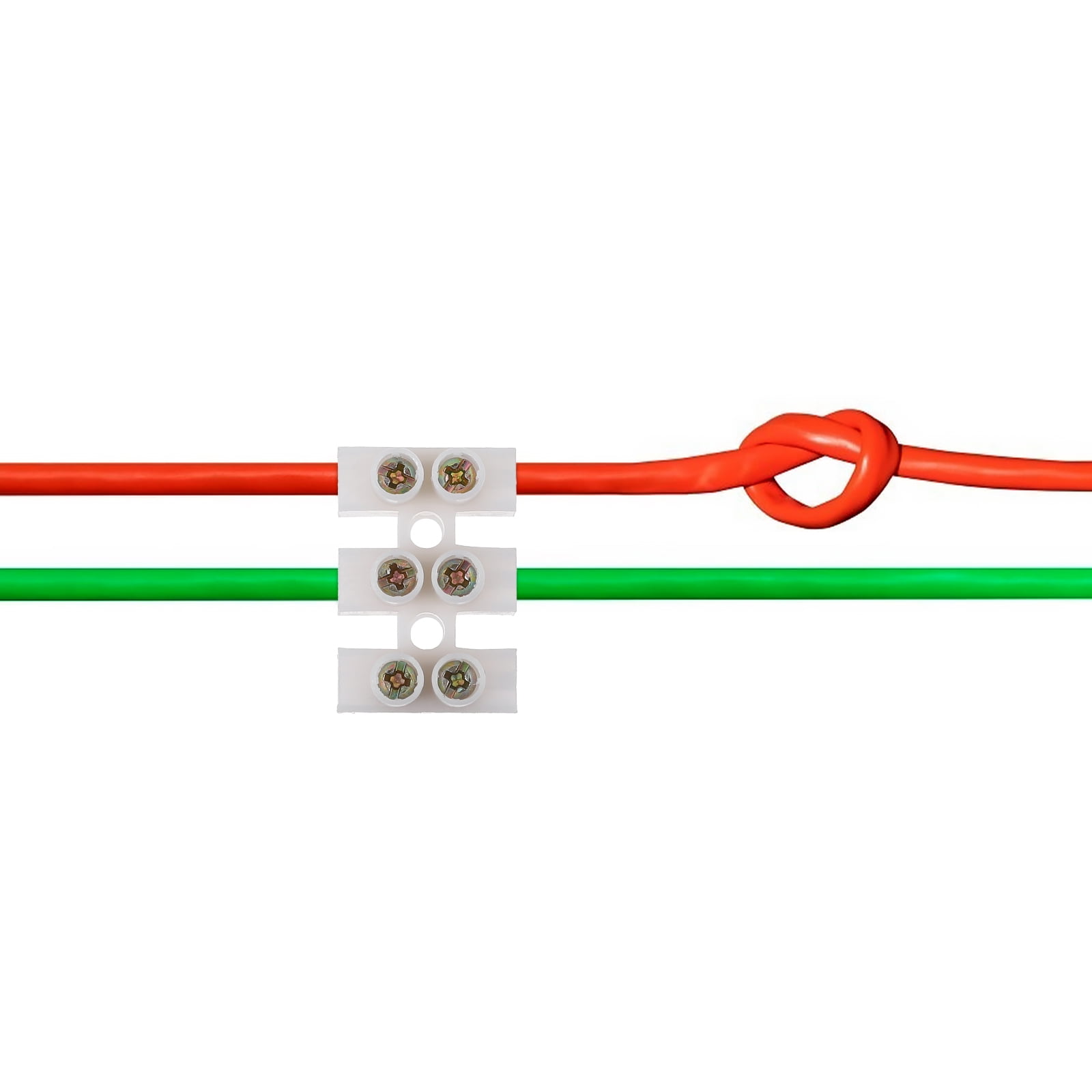 Terminal Block 30pcs Screw Type Quick Connect Terminal 10A 3 Position