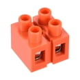 thumbnail image 1 of Terminal Block, 600V 36A Dual Row 2 Positions H2519-2 Screw Terminal Strip Block, 5 Pcs, 1 of 3