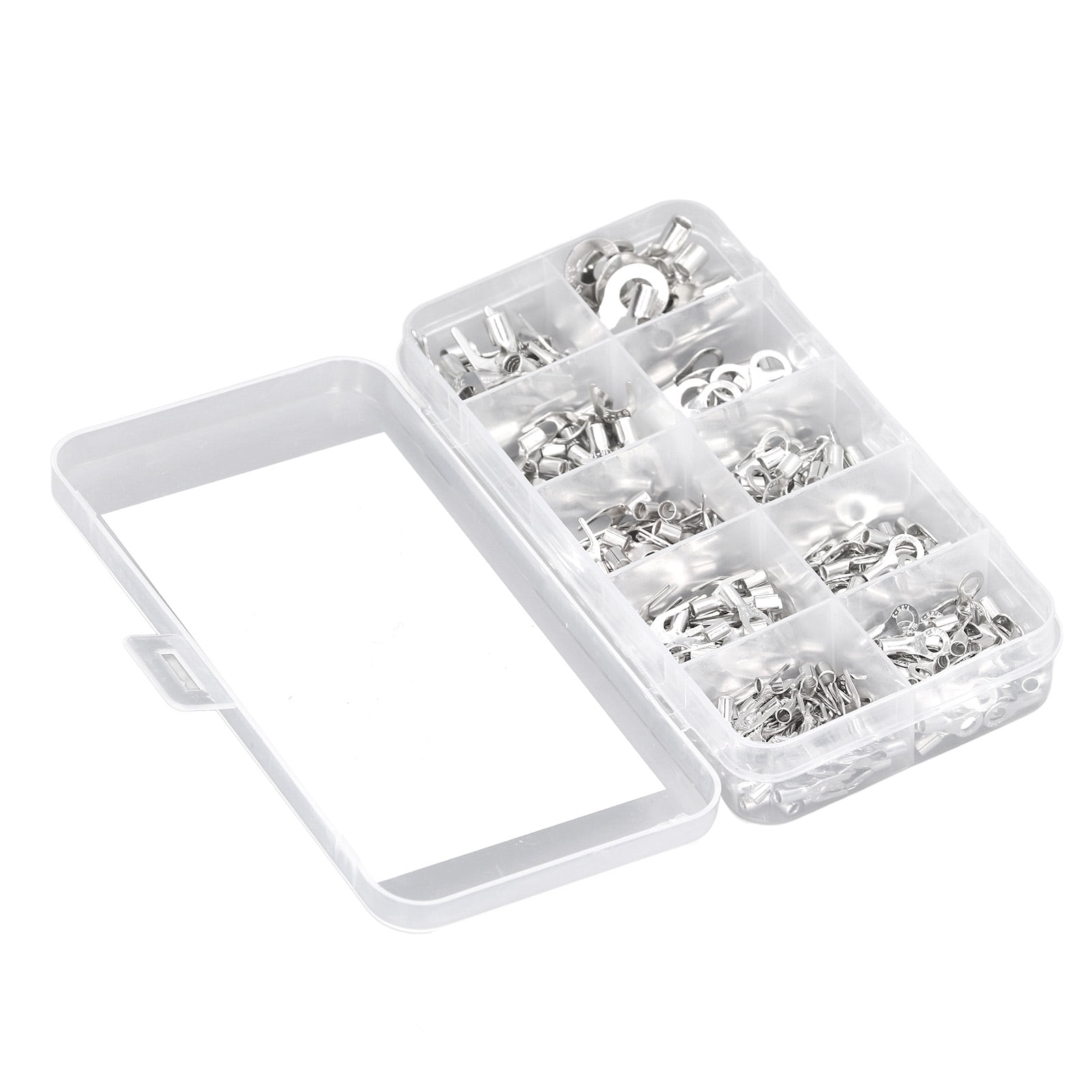 Terminal Fork Connector Kit, Strong Conductivity 320Pcs Battery Cable