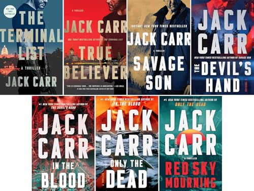 Terminal List A Thriller Series Volume1-7, Collection 7 Books Set, The