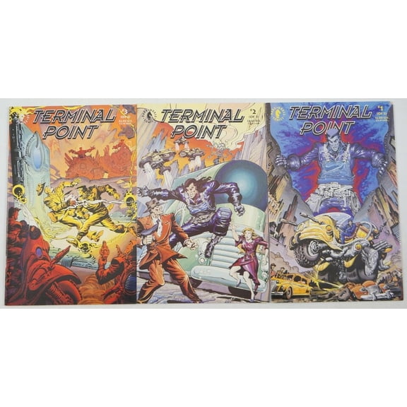 Terminal Point #1-3 VF/NM complete series Bruce Zick ; Dark Horse