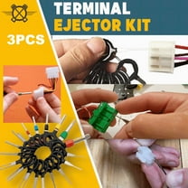 Terminal Removal Tool Kit | Multi-Size Connector Pin Extractor Set | Automotive Electrical Wire Pin Removal Tools | Steel Spring & Plastic | 11/26/36 Pieces | Cars Motorcycles Electronics