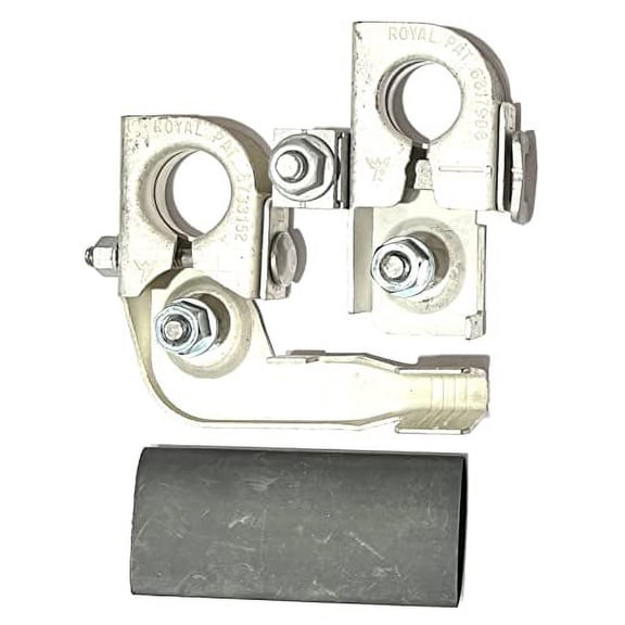 Terminal Set!! NEW 926-601 POSITIVE Battery Terminal Compatible Replacement for Ford Chevy Dodge cars & Pick Up Trucks with 1 Auxiliary Post Ranger Taurus Fiesta & 926-879 Negative Battery Terminal
