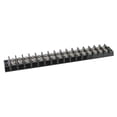 thumbnail image 1 of Terminal Strip, 16 Pole, 2 Row, 30 A, 600 V AC, 10 AWG, Screw Termination 6ZEJ5, 1 of 1