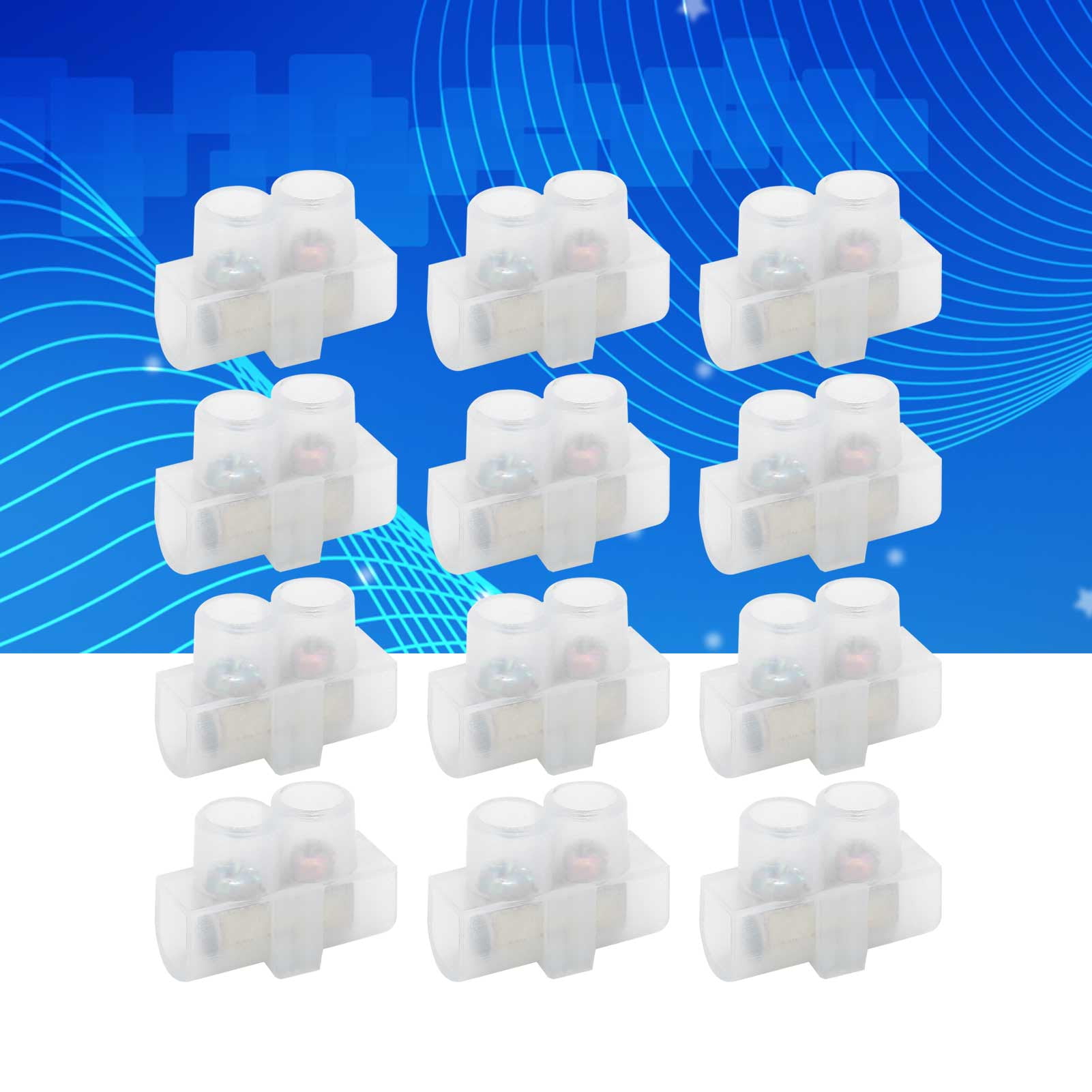 Terminal Strip Block, Flame Retardant Through Type Wire Connector