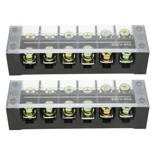 Terminal Strip Block Large Current Easy Wiring Ground Circuit Terminal
