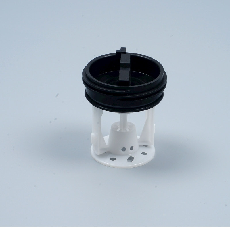 Terminal drum washing machine drain pump cover filter net automatic