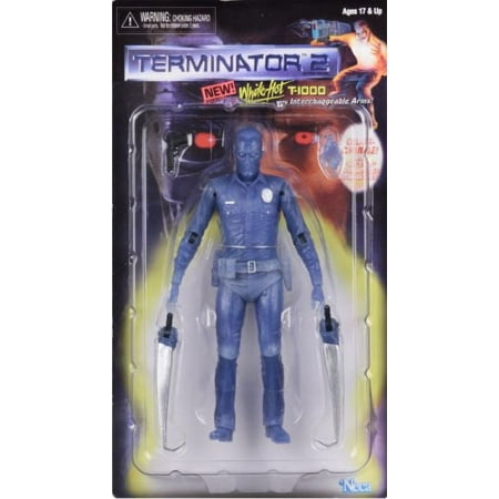 Terminator 2 - 7" Scale Action Figure - Kenner Tribute - White Hot T-1000
